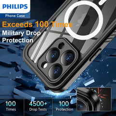 Philips Waterproof Case with MagSafe for iPhone 14 Pro Max (DLK6205B) Philips Waterproof Case with MagSafe for iPhone 14 Pro Max (DLK6205B)