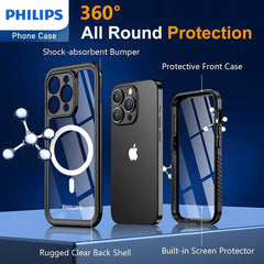 Philips Waterproof Case with MagSafe for iPhone 14 Pro Max (DLK6205B) Philips Waterproof Case with MagSafe for iPhone 14 Pro Max (DLK6205B)
