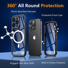 Philips Waterproof Case with MagSafe for iPhone 14 Pro (DLK6202B) Philips Waterproof Case with MagSafe for iPhone 14 Pro (DLK6202B)