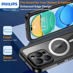 Philips Waterproof Case with MagSafe for iPhone 14 Pro Max (DLK6205B) Philips Waterproof Case with MagSafe for iPhone 14 Pro Max (DLK6205B)