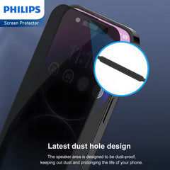 Philips Privacy Tempered Glass Screen Protector for iPhone 14 Pro DLK5505 Philips Privacy Tempered Glass Screen Protector for iPhone 14 Pro DLK5505