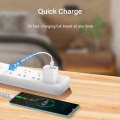 Philips Accessories USB-A to Lightning Charging Cable 2m. (White) DLC4578V Philips Accessories USB-A to Lightning Charging Cable 2m. (White) DLC4578V