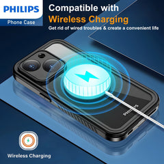 Philips Waterproof Case with MagSafe for iPhone 14 (DLK6201B) Philips Waterproof Case with MagSafe for iPhone 14 (DLK6201B)