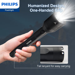 Philips Rechargeable LED Flashlights High Lumens, 1000 Lumens Bright Powerful Tactical Handheld Flash Light, 5 Modes IPX5 Waterproof Flash Lights for Camping, Emergency, Hiking, Black SFL3602R Philips Rechargeable LED Flashlights High Lumens, 1000 Lumens Bright Powerful Tactical Handheld Flash Light, 5 Modes IPX5 Waterproof Flash Lights for Camping, Emergency, Hiking, Black SFL3602R