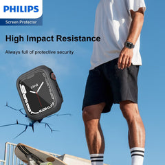 Philips HD Tempered Glass Screen Protector for Apple Watch SE 44mm (DLK2202B) Philips HD Tempered Glass Screen Protector for Apple Watch SE 44mm (DLK2202B)