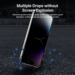 Philips High Transparency Tempered Glass Screen Protector for iPhone 14 Pro DLK1205 Philips High Transparency Tempered Glass Screen Protector for iPhone 14 Pro DLK1205