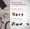 Philips Accessories USB-A to Lightning Charging Cable 1.25m. (White) DLC4576V Philips Accessories USB-A to Lightning Charging Cable 1.25m. (White) DLC4576V