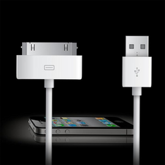 USB Data Charger Cable for Apple iPhone 4S 4 3GS iPod Touch iPad 2 3 Sync Cord (White) USB Data Charger Cable for Apple iPhone 4S 4 3GS iPod Touch iPad 2 3 Sync Cord (White)