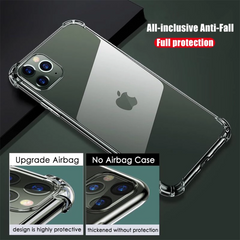 iPhone 12 Mini Transparent Shock Resistant Case Clear iPhone 12 Mini Transparent Shock Resistant Case Clear
