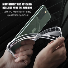 iPhone 12 Mini Transparent Shock Resistant Case Clear iPhone 12 Mini Transparent Shock Resistant Case Clear