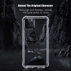 iPhone 12 Mini Transparent Shock Resistant Case Clear iPhone 12 Mini Transparent Shock Resistant Case Clear