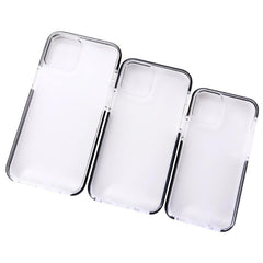 iPhone 12 Mini Shockproof Clear TPU+PE Black iPhone 12 Mini Shockproof Clear TPU+PE Black