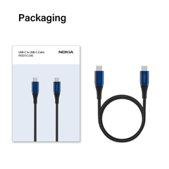 Nokia Pro Cable P8201C (Blue) - 2m - USB-C to USB-C