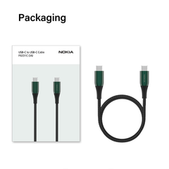 Nokia Pro Cable P8201C (Green) - 2m - USB-C to USB-C