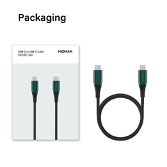 Nokia Pro Cable P8200C (Green) - USB-C to USB-C