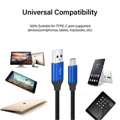 Nokia Pro Cable P8201A (Blue) - 2m - USB-A to USB-C