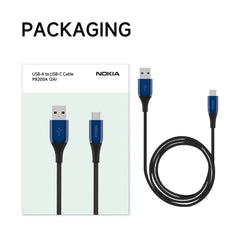 Nokia Pro Cable P8200A (Blue) - USB-A to USB-C