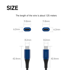 Nokia Pro Cable P8200C (Blue) - USB-C to USB-C