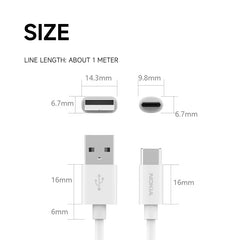 Nokia Essential Charging Cable E8100A - USB-A to USB-C