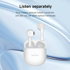 Nokia Essential True Wireless Stereo Earphones E3110 (White)