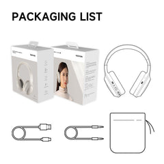 Nokia Essential Wireless Headphones E1200 ANC (Beige) - Active Noise Cancellation