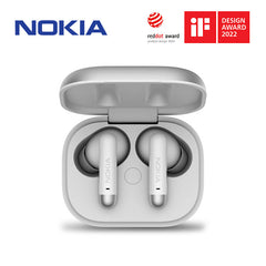 Nokia Essential True Wireless Earphones E3511 (White)- Active Noise Cancellation