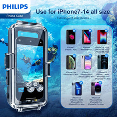 Philips Diving Phone Case for iPhone 7-14 series (DLK6301B)