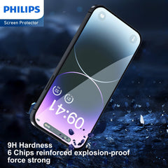 Philips Blue Light Filtering Tempered Glass Screen Protector for iPhone 14 Pro Max (DLK1306)