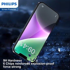 Philips Blue Light Filtering Tempered Glass Screen Protector for iPhone 14 Plus (DLK1303)