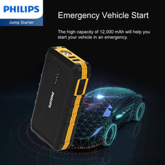 Philips Portable Car Battery Jump Starter (DLP8086NB)