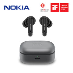 Nokia Essential True Wireless Earphones E3511 (Black) -Active Noise Cancellation