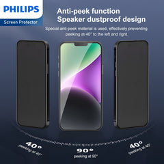 Philips Privacy Tempered Glass Screen Protector for iPhone 14 DLK5502