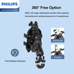 Philips Shockproof Phone Holder for Bike (DLK3536N)