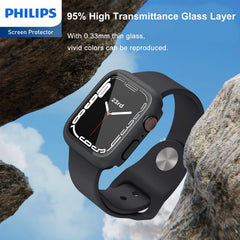 Philips HD Tempered Glass Screen Protector for Apple Watch SE 44mm (DLK2202B)