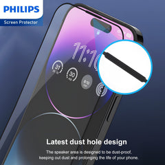 Philips High Transparency Tempered Glass Screen Protector for iPhone 14 Pro Max DLK1206