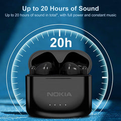 Nokia Wireless Earbuds, Bluetooth 5.3 Earphones Black E3102Plus