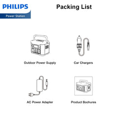 Philips Outdoor Power Supply 300W High Power Mobile Power Supply (DLP8091C)