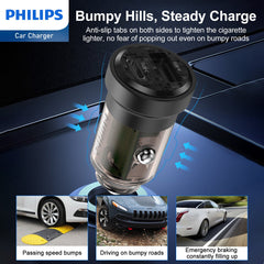 Philips Ultra Fast Car Charger (DLP2522)