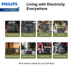 Philips Outdoor Power Supply 1000W High Power Mobile Power Supply (DLP8092C)