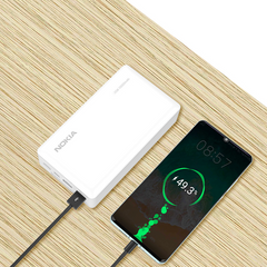Nokia 20,000mAh Power Bank P6203-2 -20W Fast charging