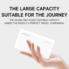 Nokia 20,000mAh Power Bank P6203-2 -20W Fast charging