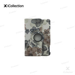 iPad Mini2/3 360 Rotating Flower Design Leather Case