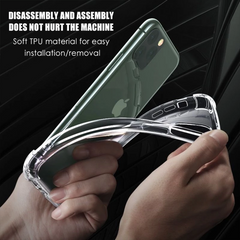 iPhone 12 Mini Transparent Shock Resistant Case Clear