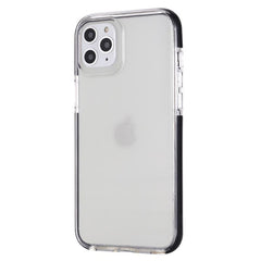 iPhone 12 Mini Shockproof Clear TPU+PE Black