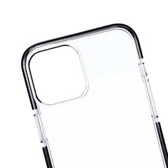 iPhone 12 Mini Shockproof Clear TPU+PE Black