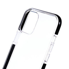 iPhone 12 Mini Shockproof Clear TPU+PE Black