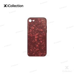 iPhone 7/8 Luxury Shell Coque Tempered Glass Case