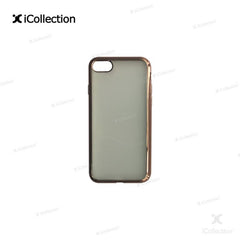 iPhone 7 Transparent TPU Plating Soft Case