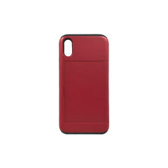 iPhone X Slide Card Armor Hard Tough Case