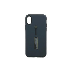 iPhone X Matte Ring Holder Kick Stand Velvet Case